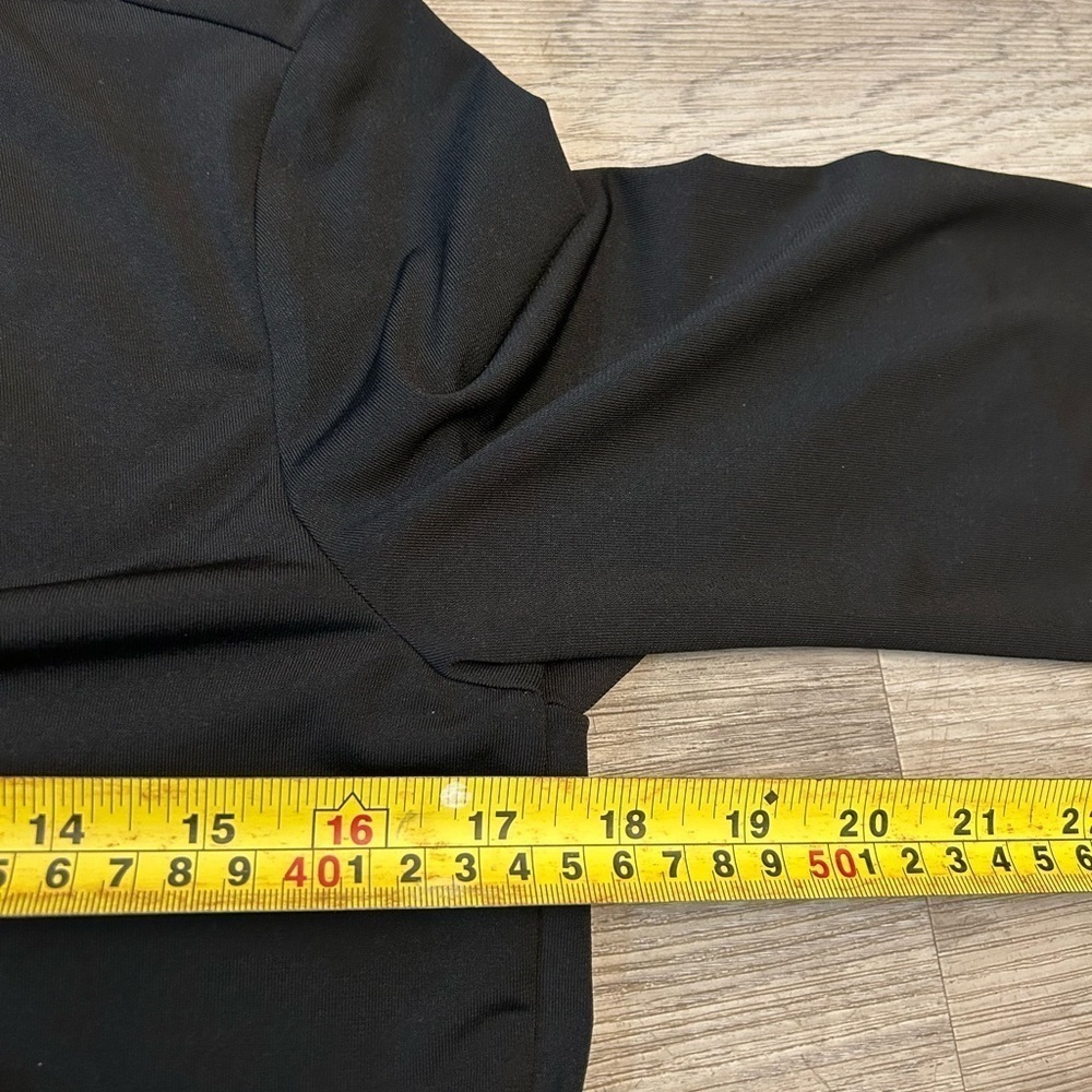 Kismet Black Long Sleeve Wrap Top - Picture 6 of 9